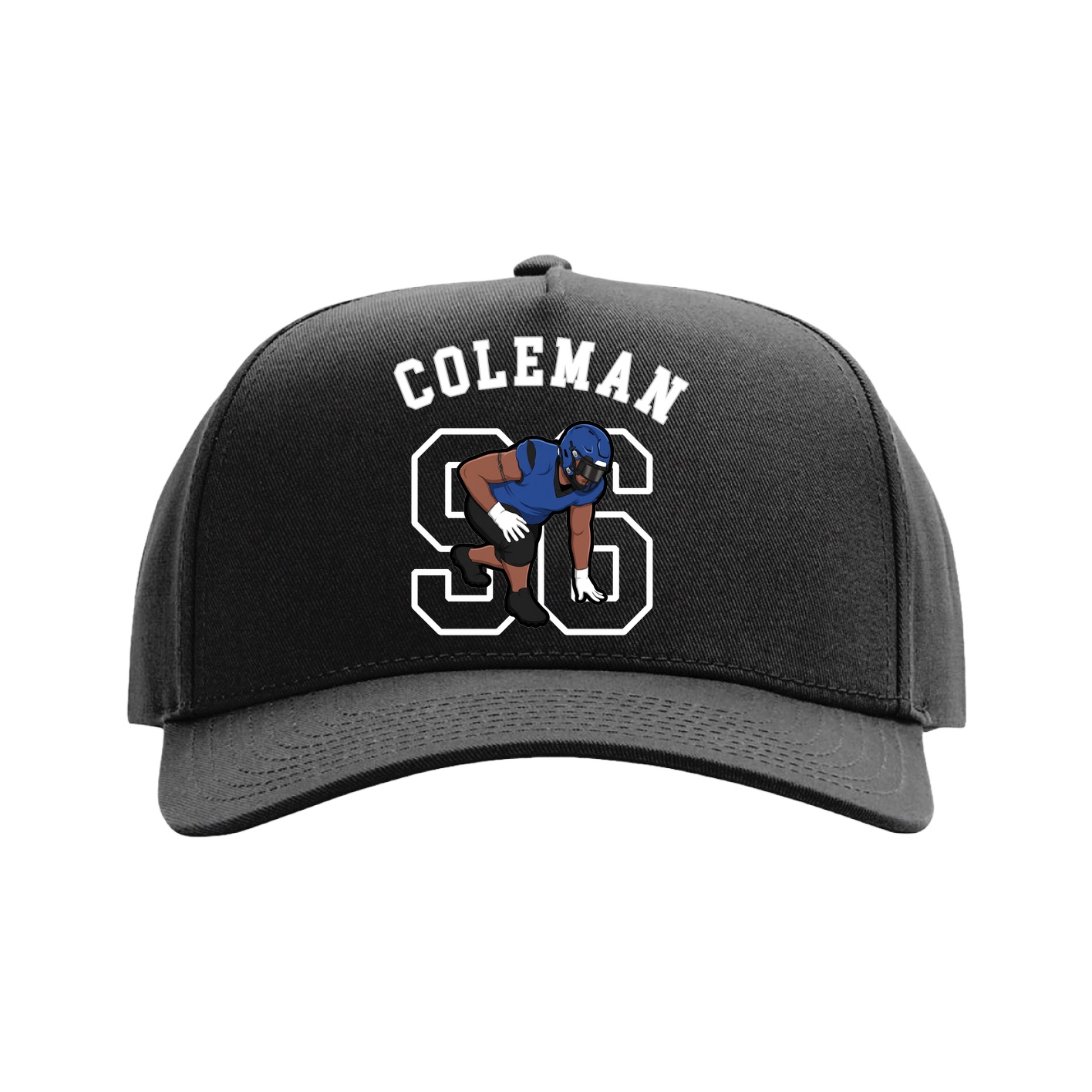 Full Fabric Five-Panel Champ Cap