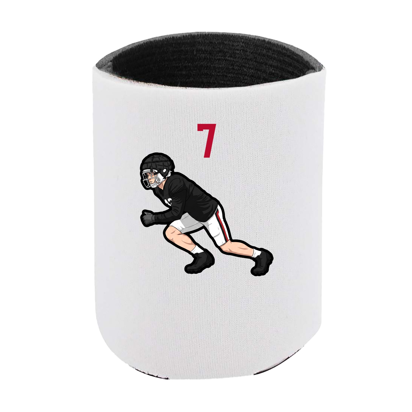 Can Holder — Number Top in White