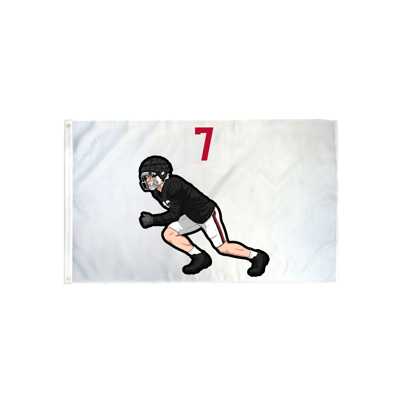 3x5 Flag — Number Top in Classic