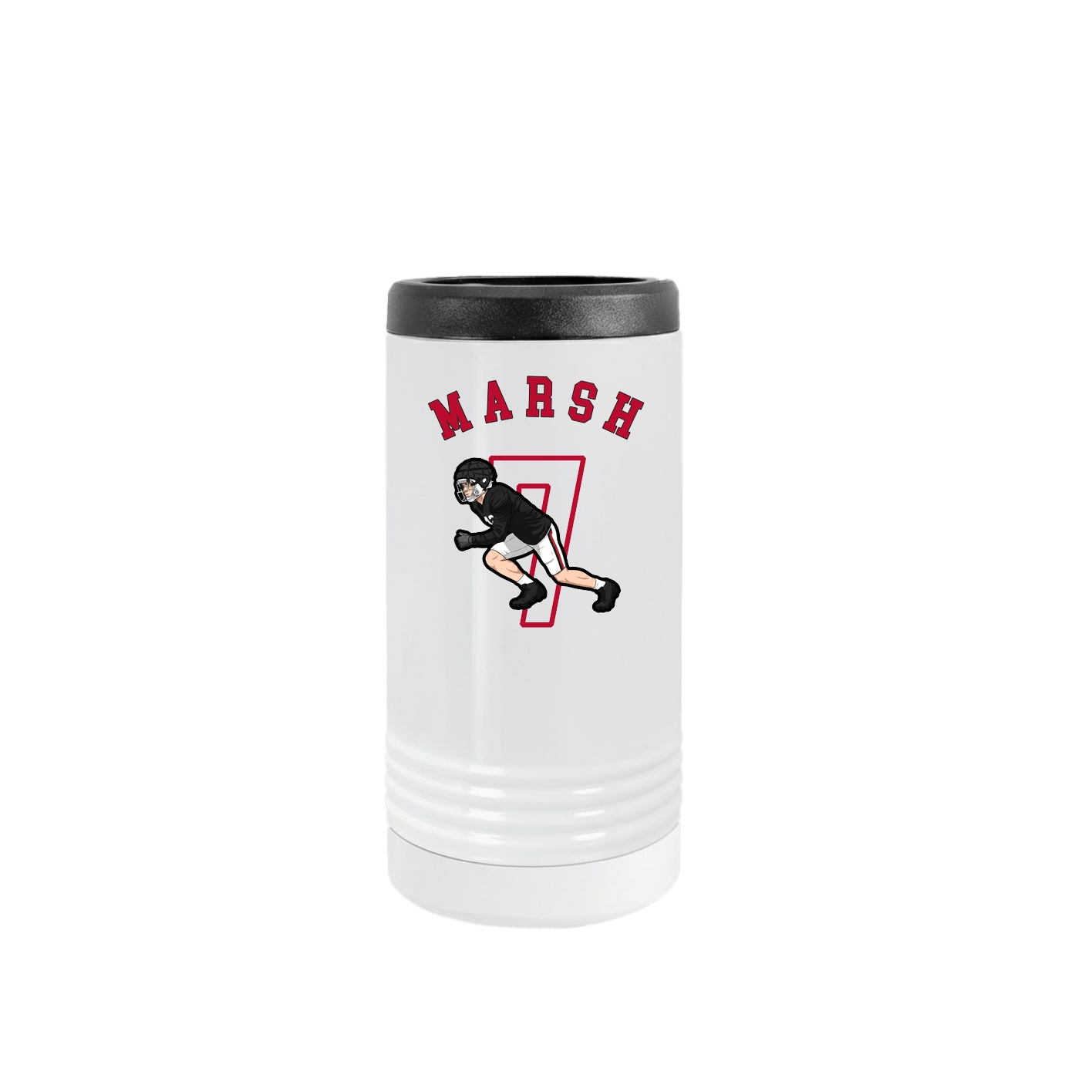 Slim Beverage Holder — Shirsey Arch in White