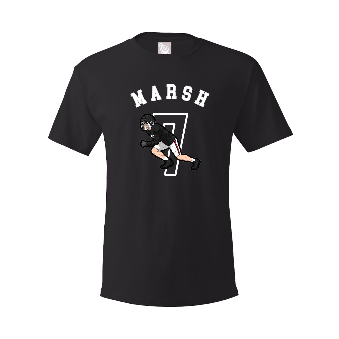 Youth Tee — Shirsey Arch in Black
