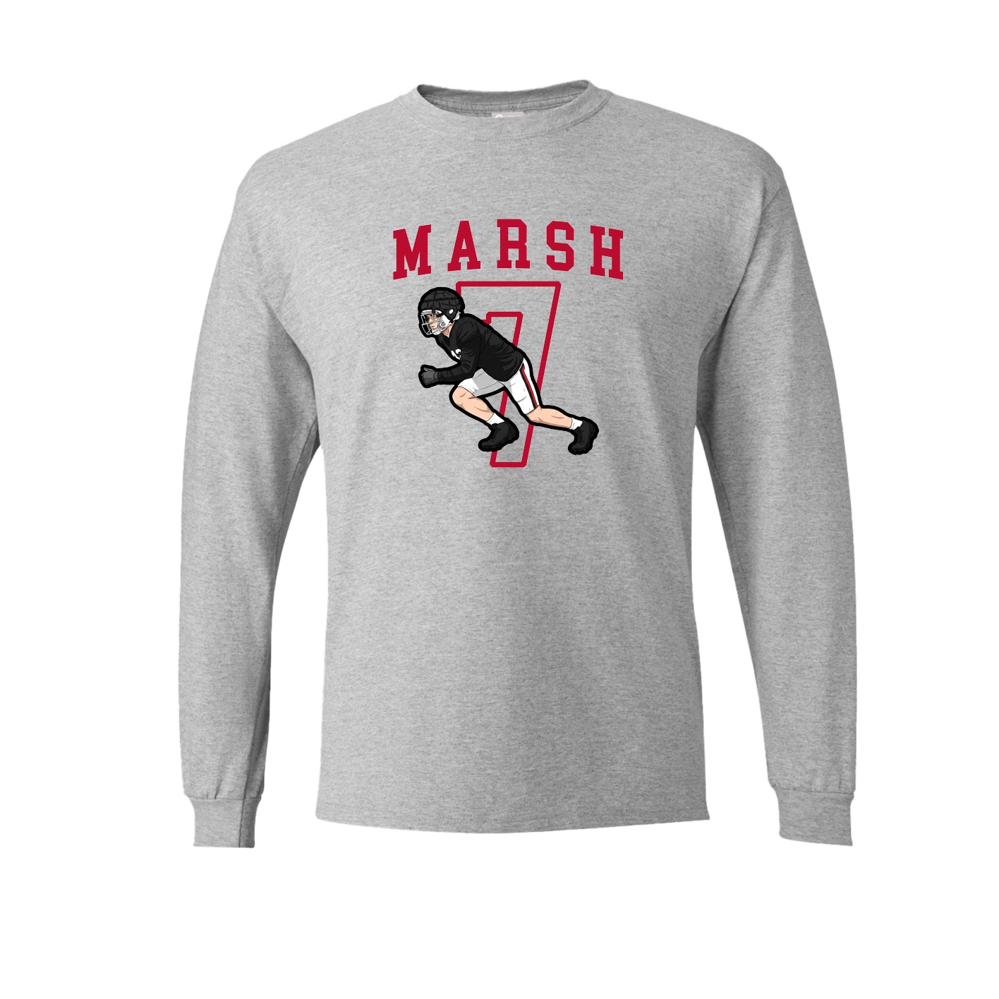 Long Sleeve Tee — Shirsey in Grey