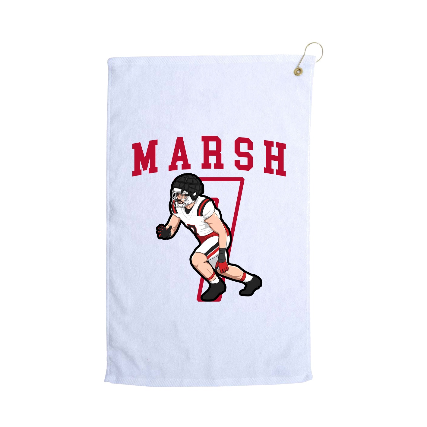 Golf Towel — Shirsey in White