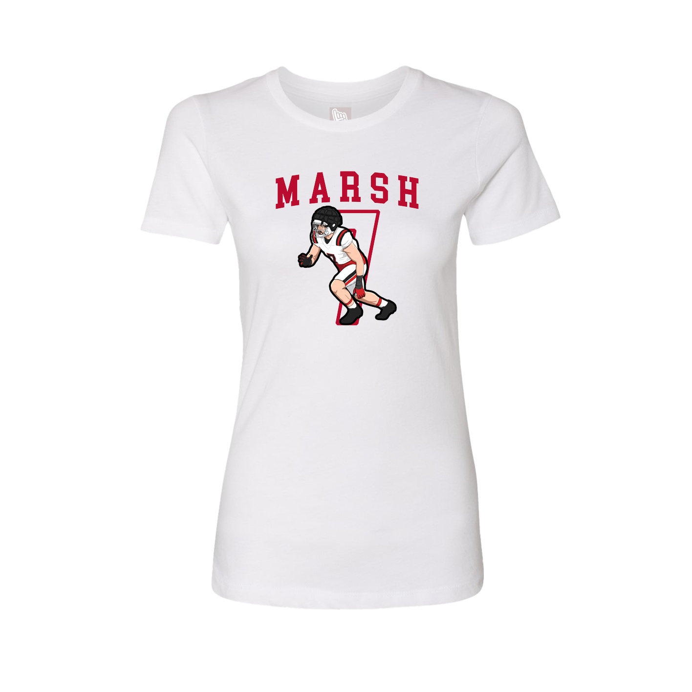 Fitted Women's Tee — Shirsey in White