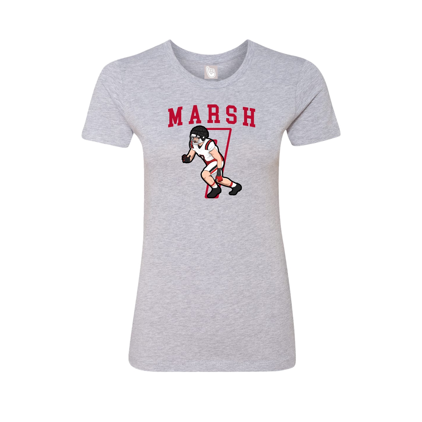 Womens Tee — Shirsey in Grey