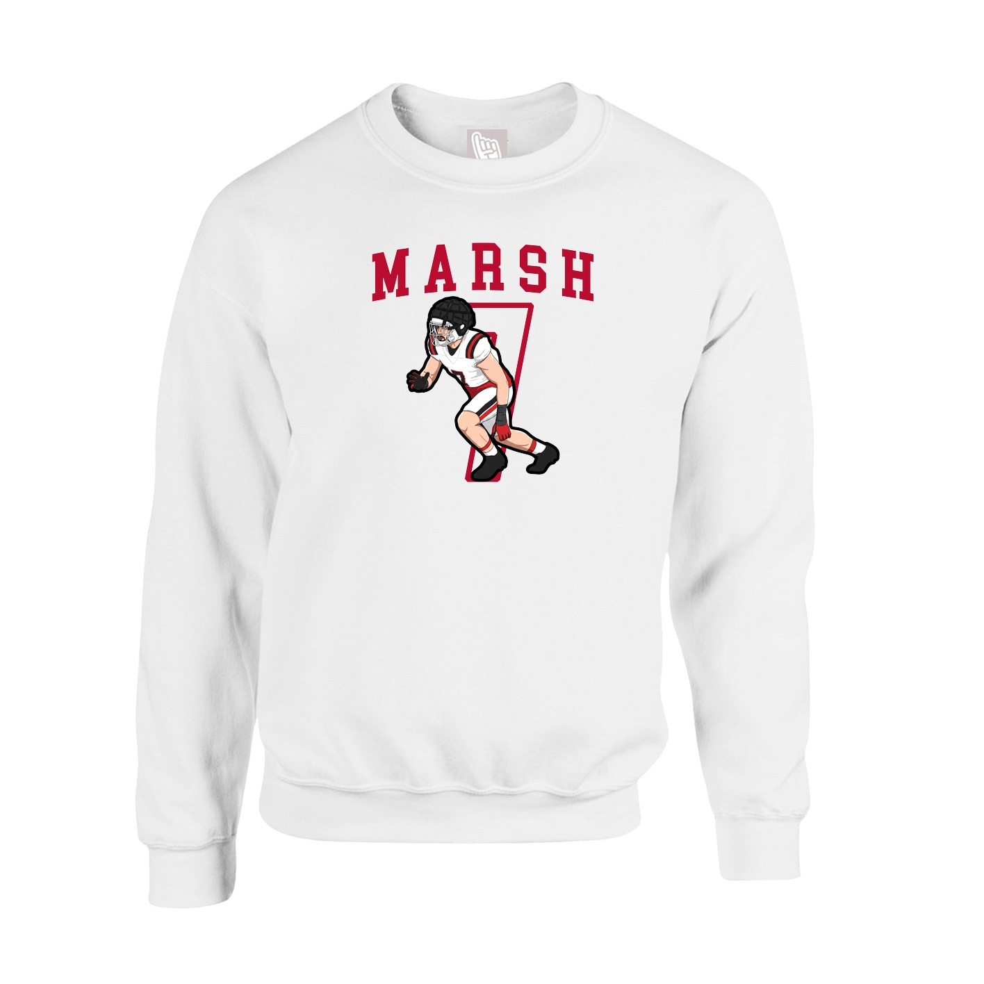 Fleece Crew — Shirsey in White