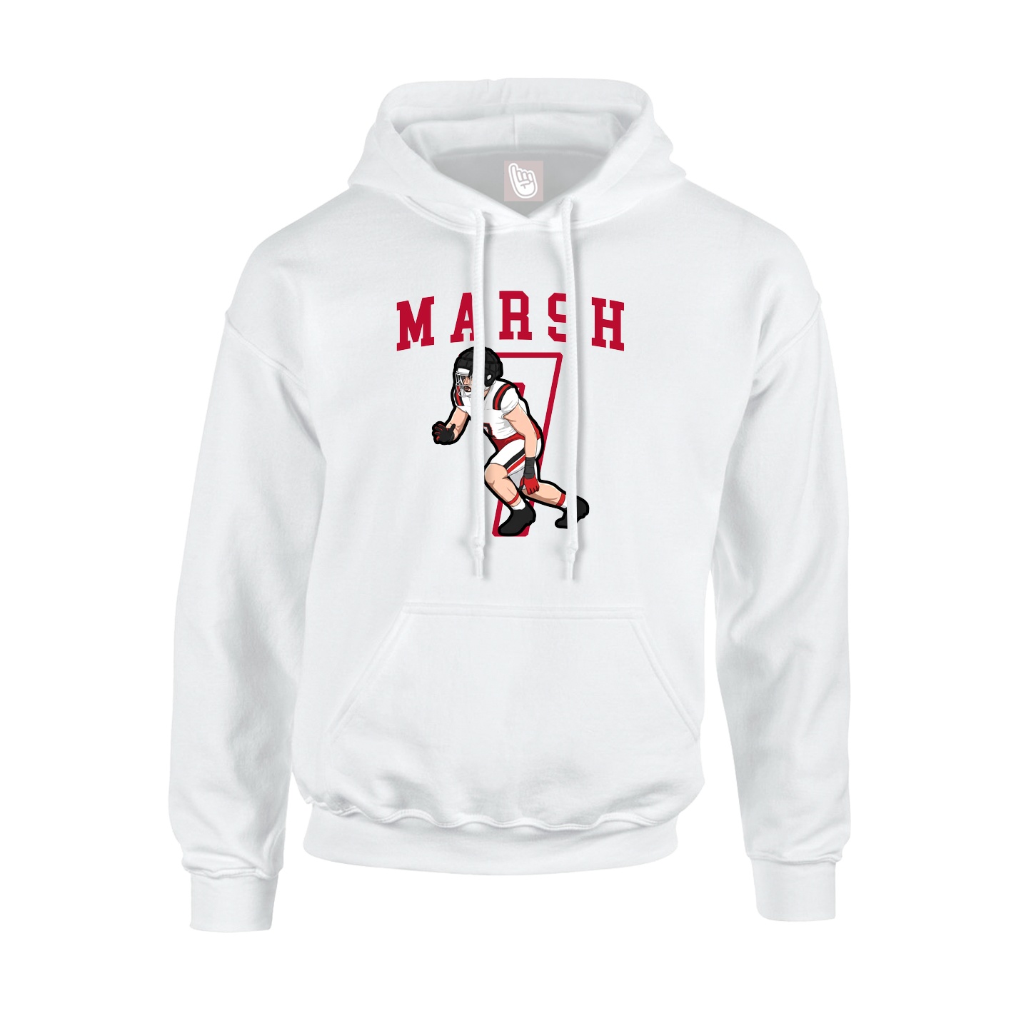 Youth Hoodie — Shirsey in White