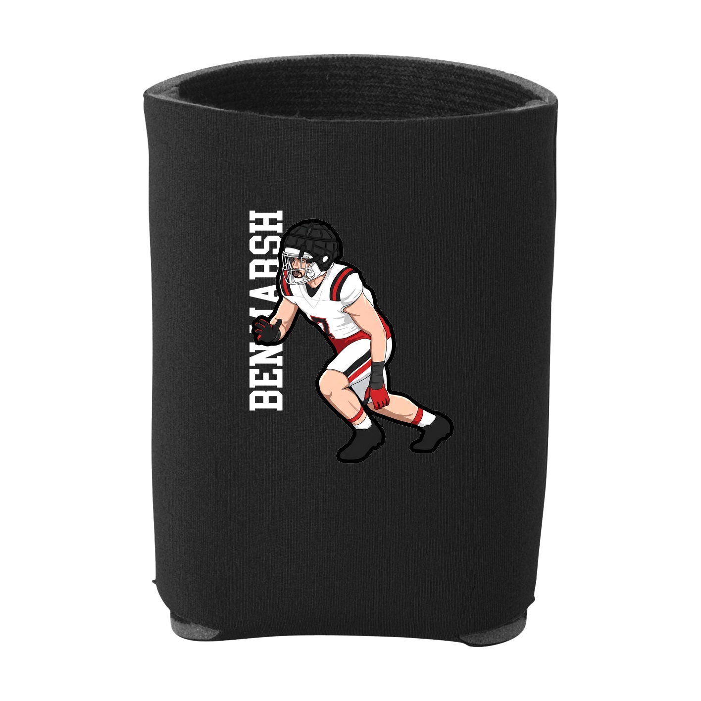 Can Holder — Name Vertical in Black