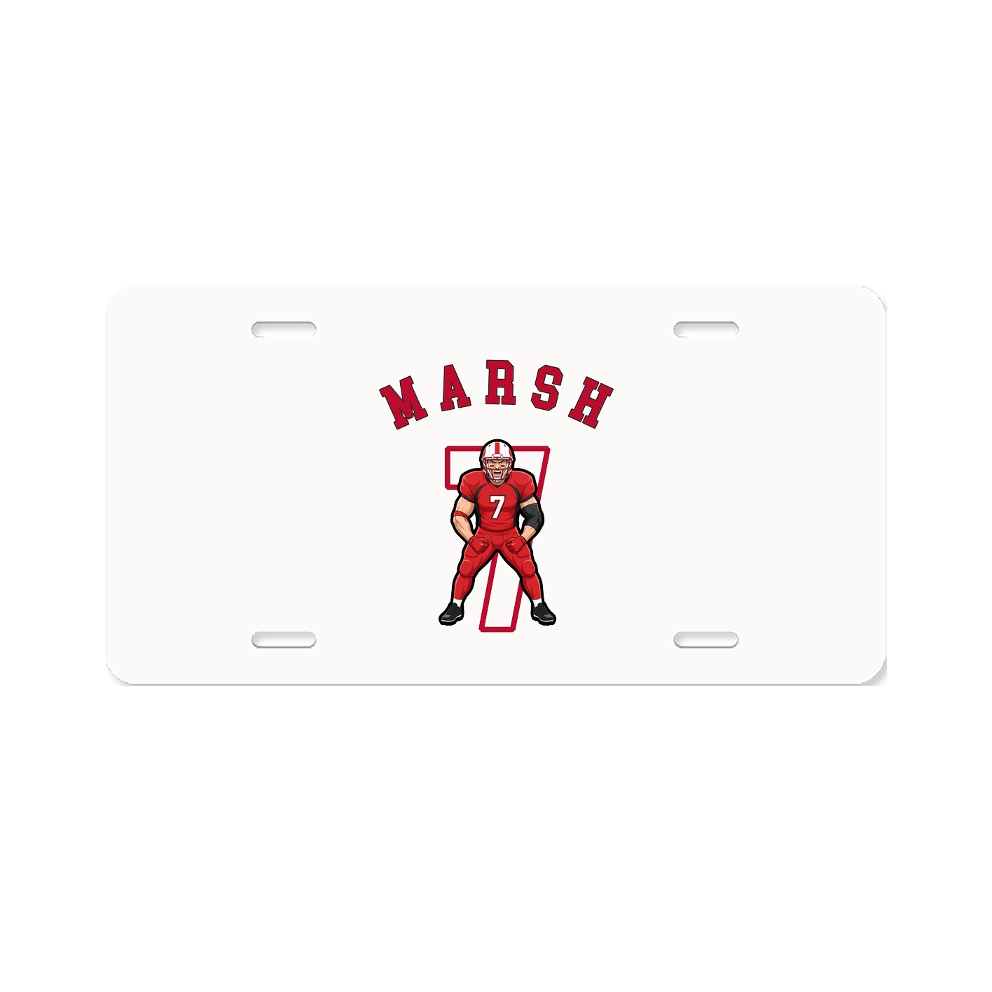 License Plate — Shirsey Arch in Classic