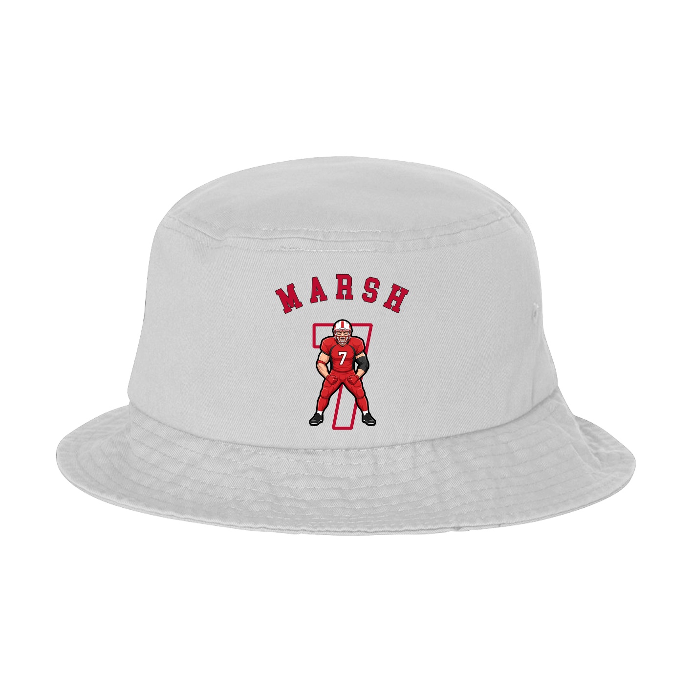 Bucket Cap — Shirsey Arch in White
