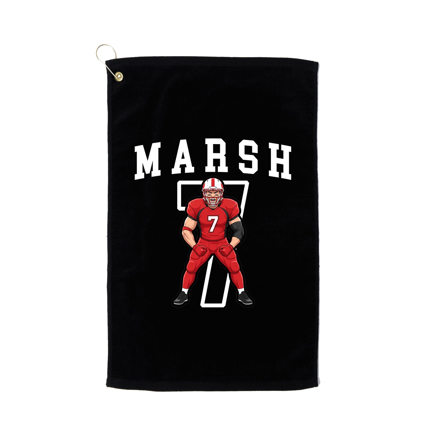Golf Towel — Shirsey in Black