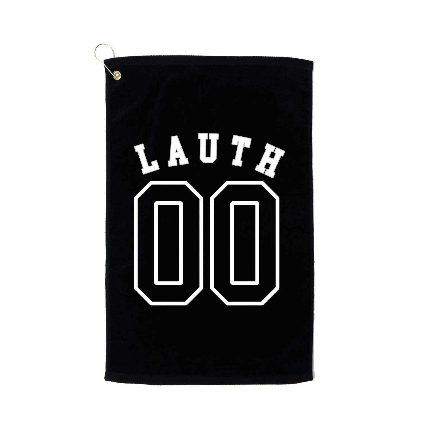 Golf Towel — Shirsey Arch in Black