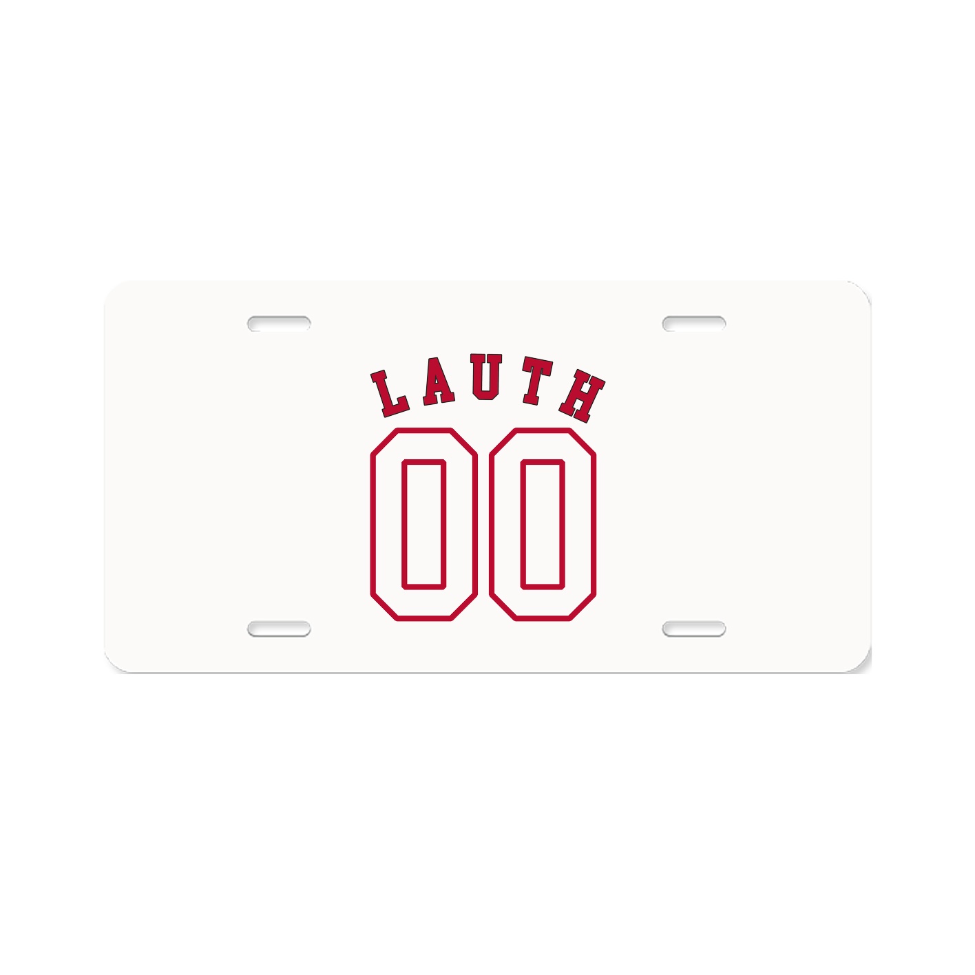 License Plate — Shirsey Arch in Classic