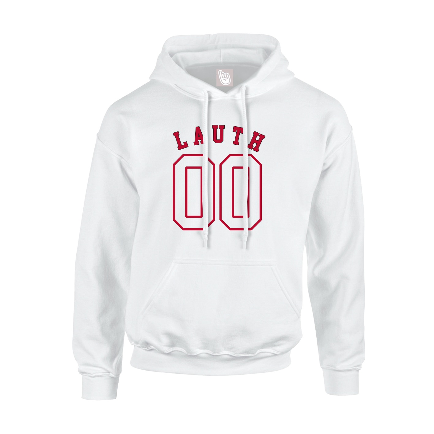Hoodie — Shirsey Arch in White
