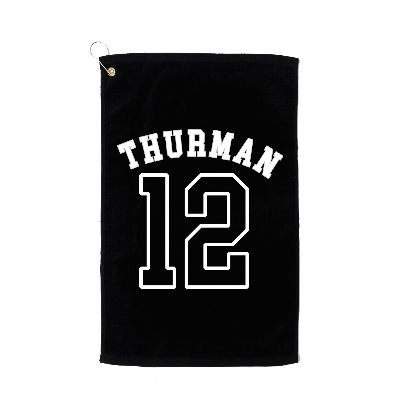 Golf Towel — Shirsey Arch in Black
