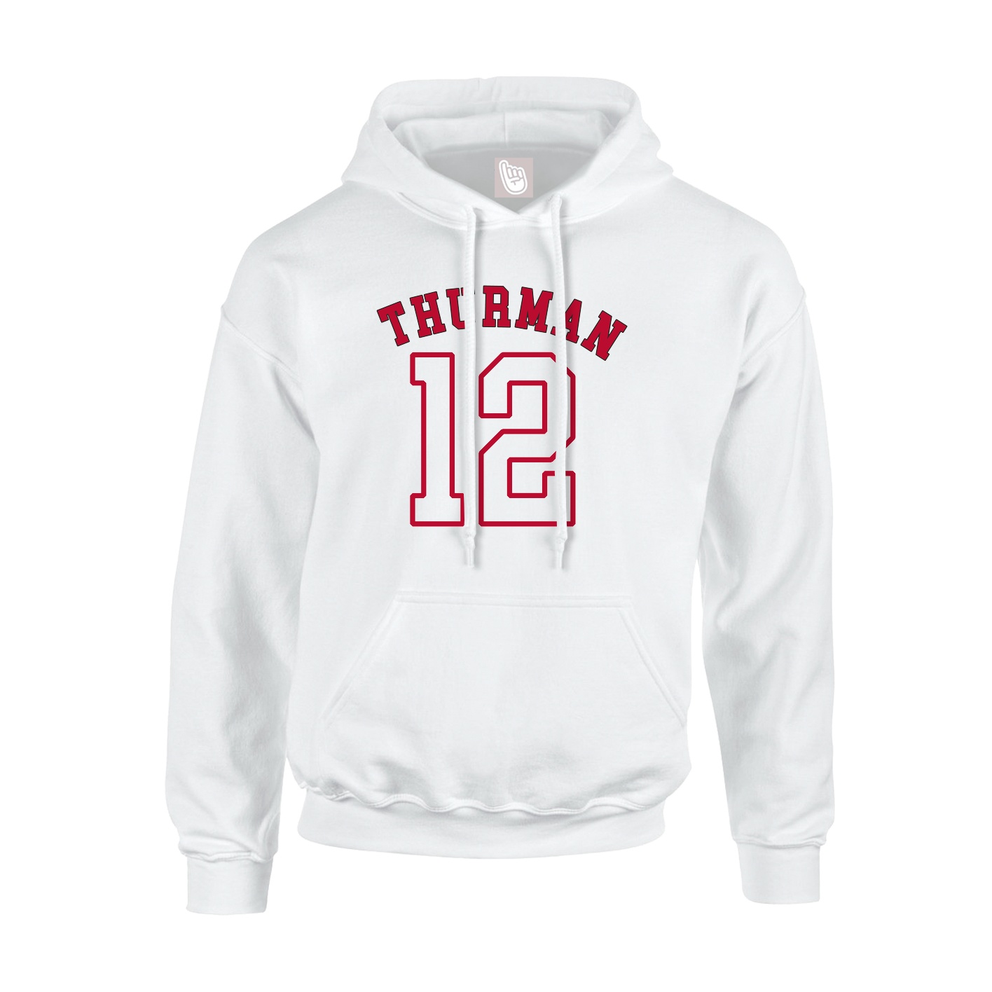 Hoodie — Shirsey Arch in White