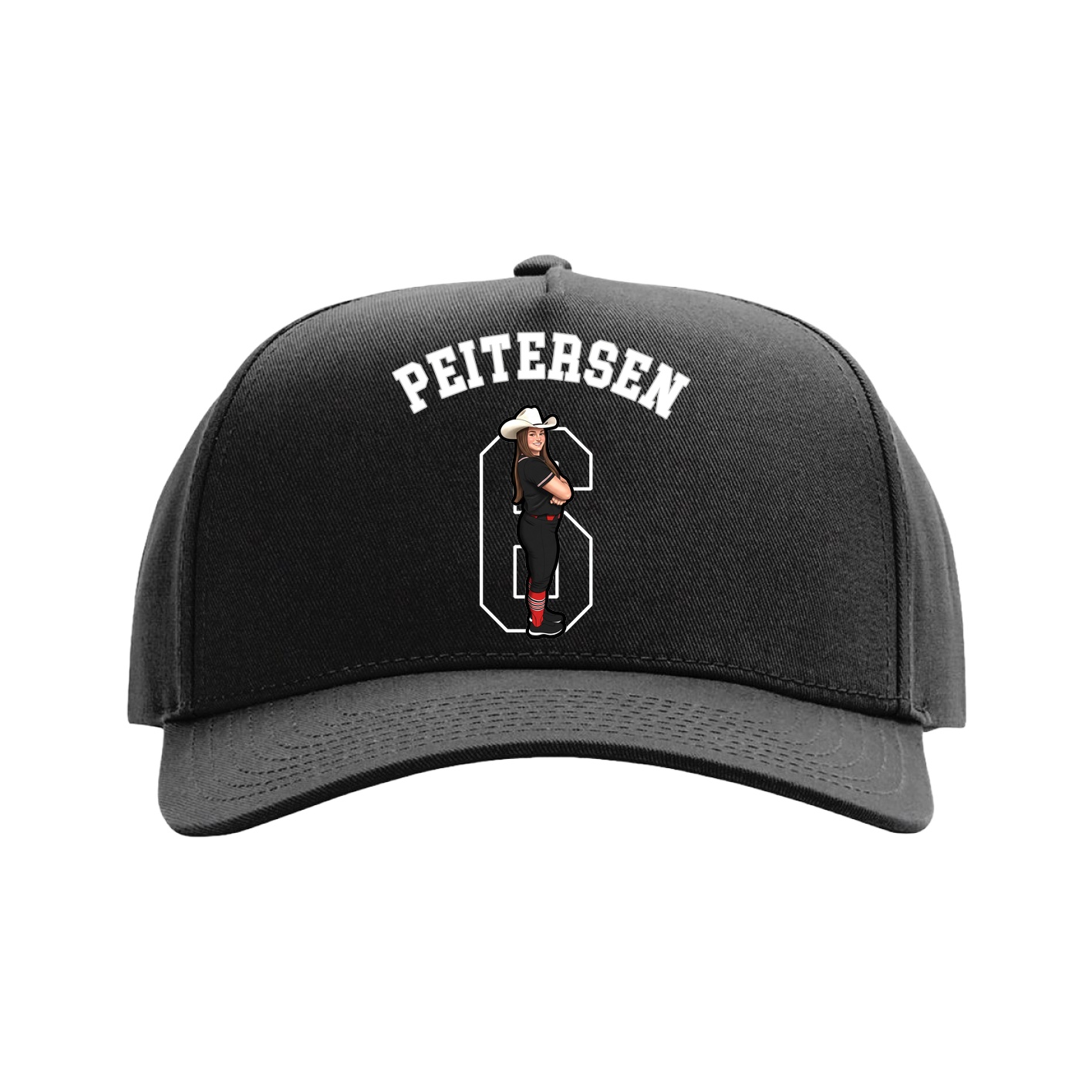 Full Fabric Five-Panel Champ Cap