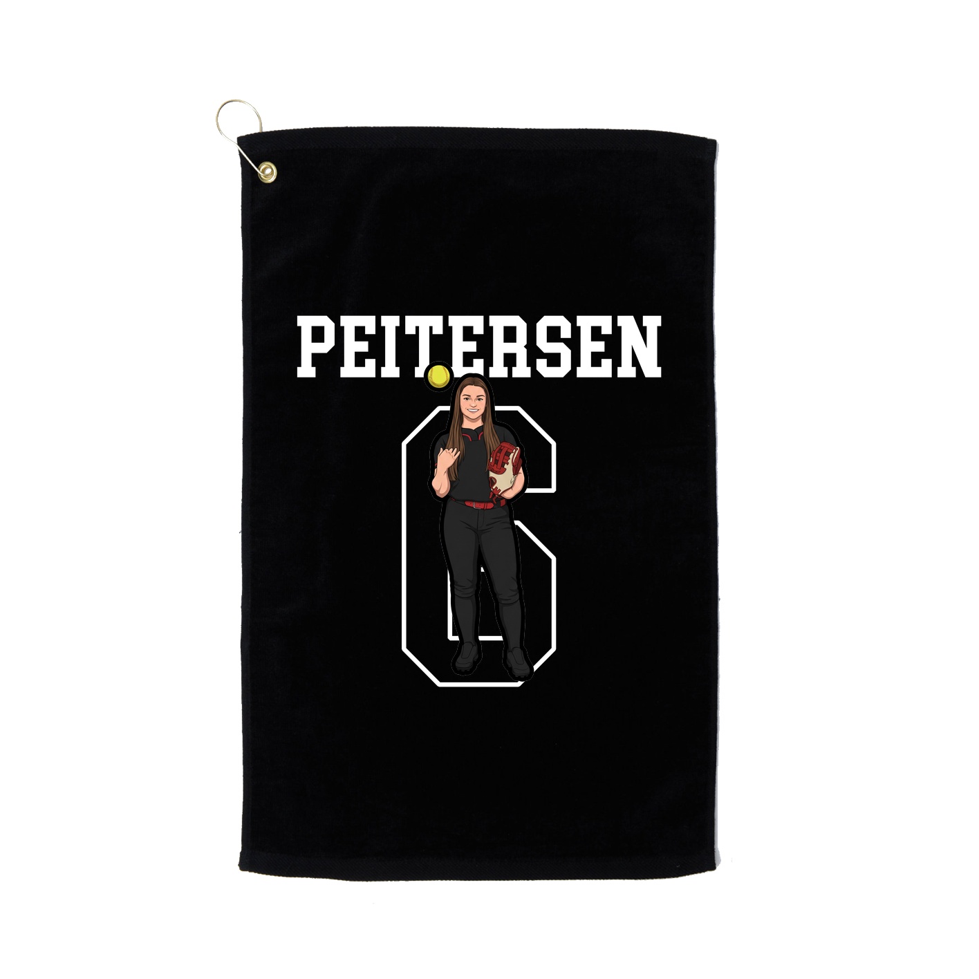 Golf Towel — Shirsey in Black
