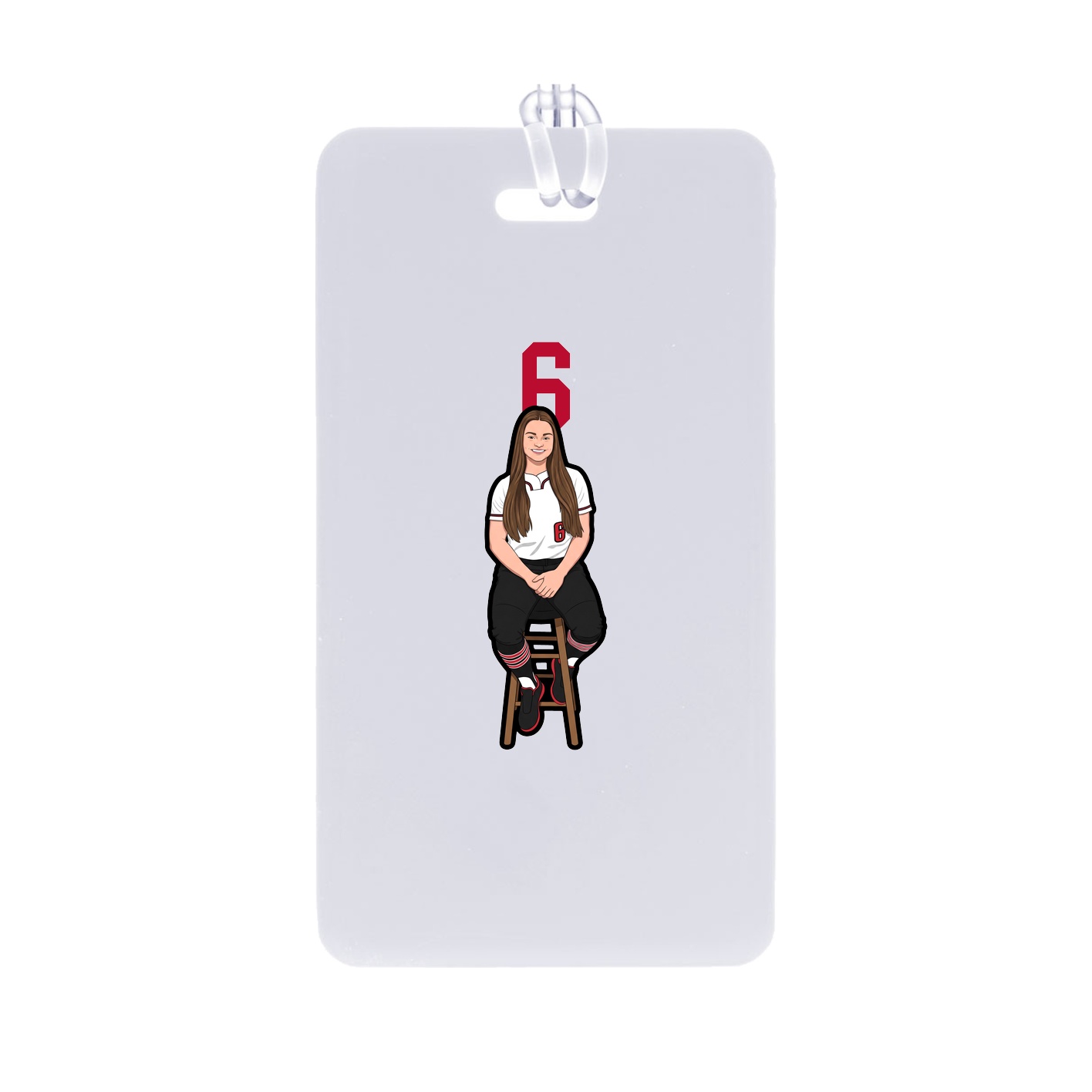 Bag Tag — Number Top in Classic