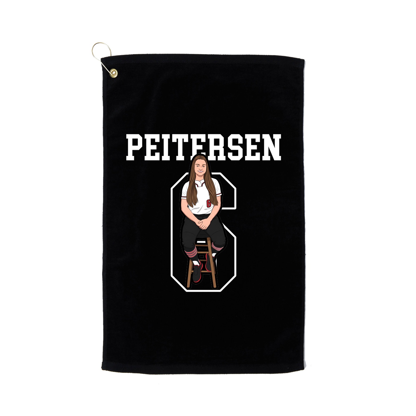 Golf Towel — Shirsey in Black
