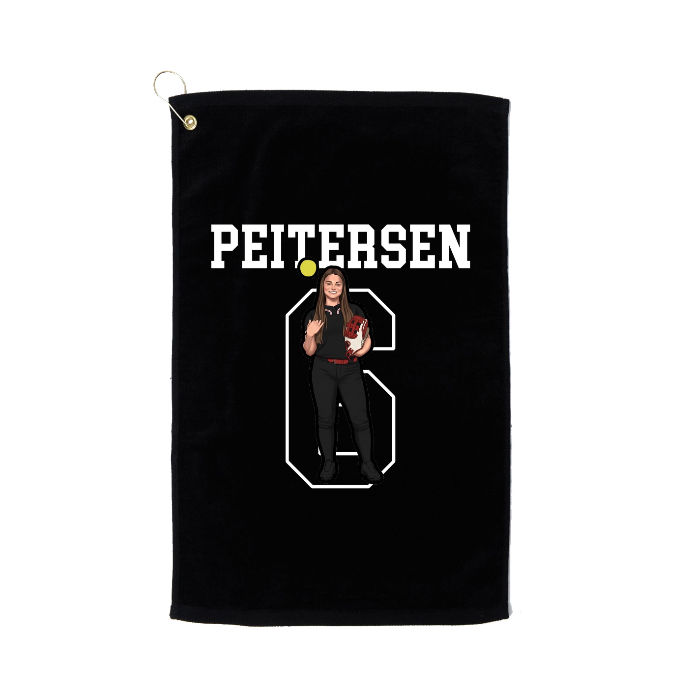 Golf Towel — Shirsey in Black