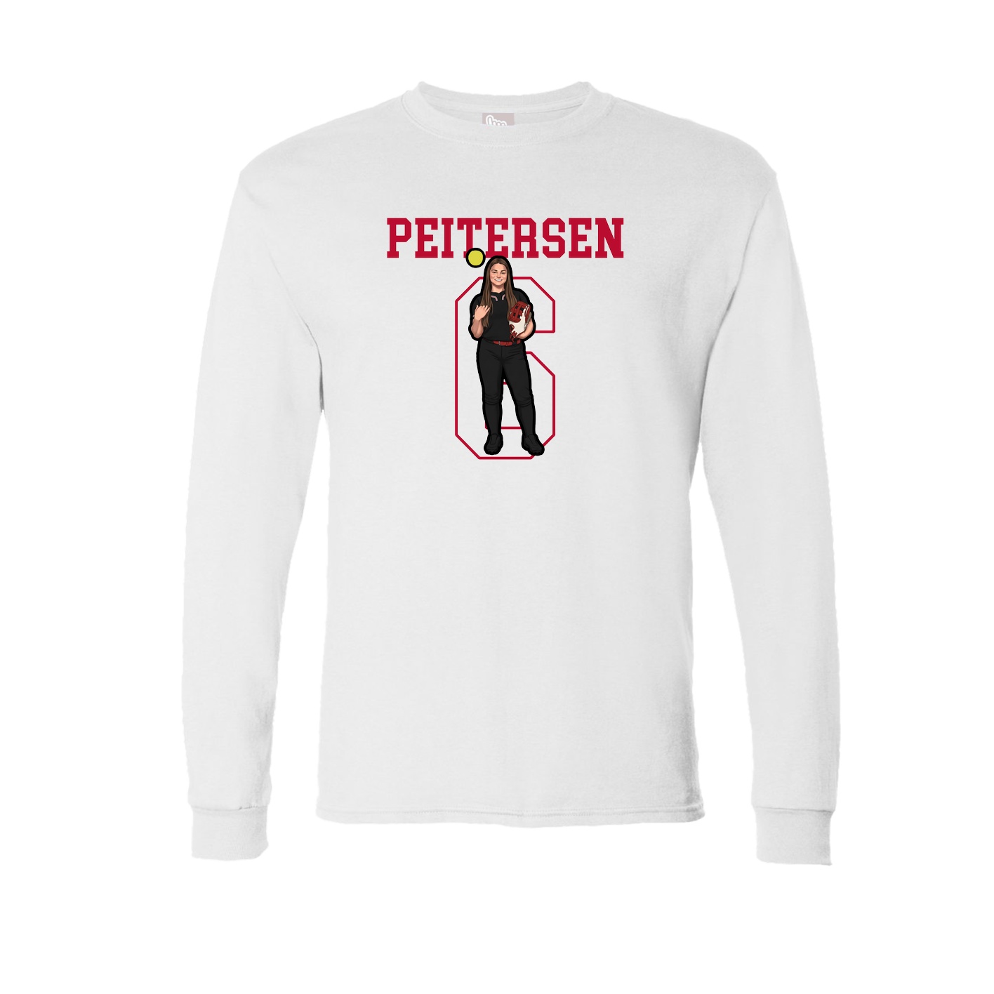 Long Sleeve Tee — Shirsey in White