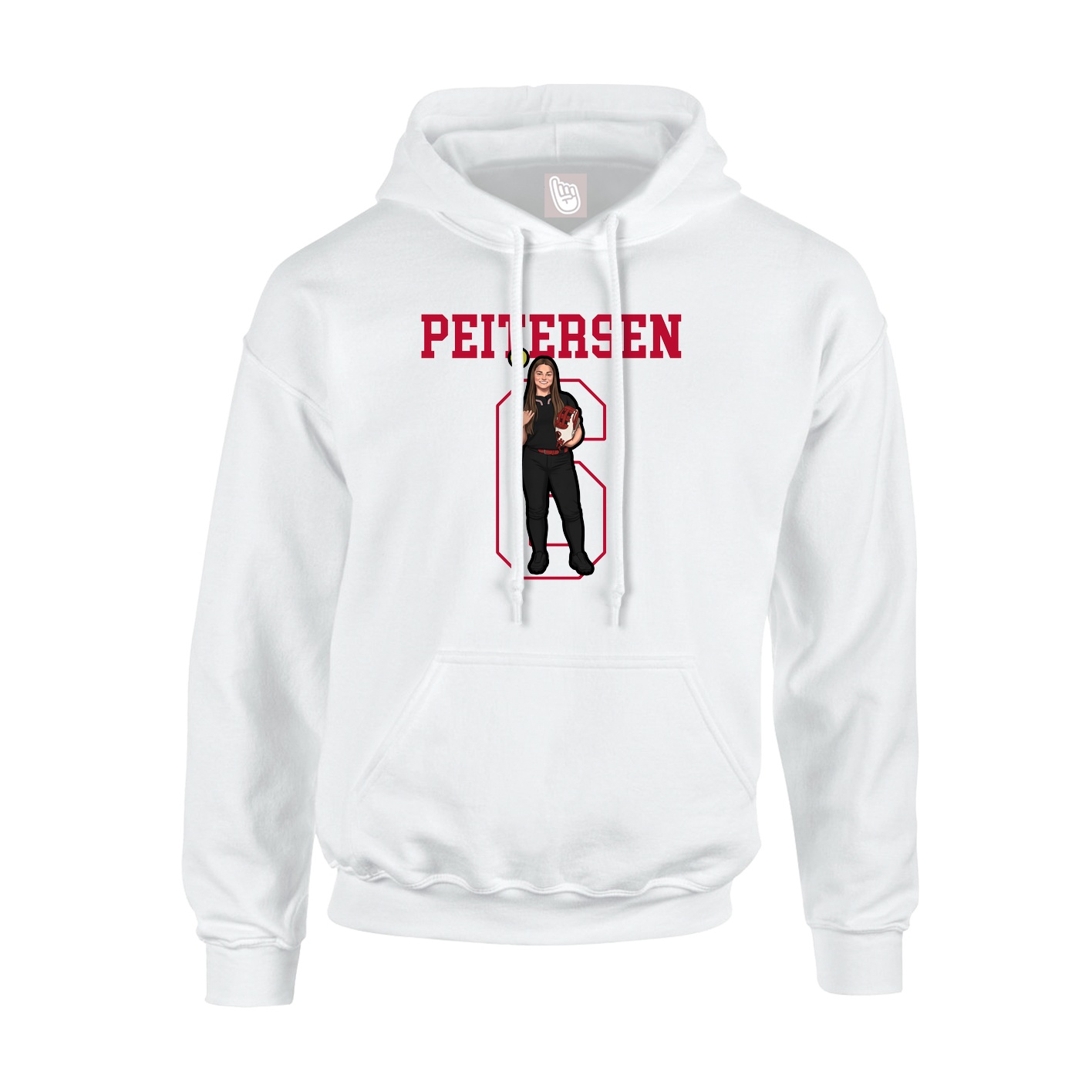 Youth Hoodie — Shirsey in White