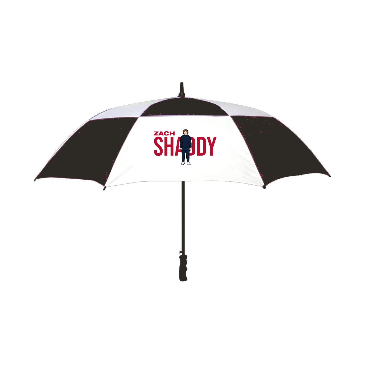 Golf Umbrella — Player Name in Black