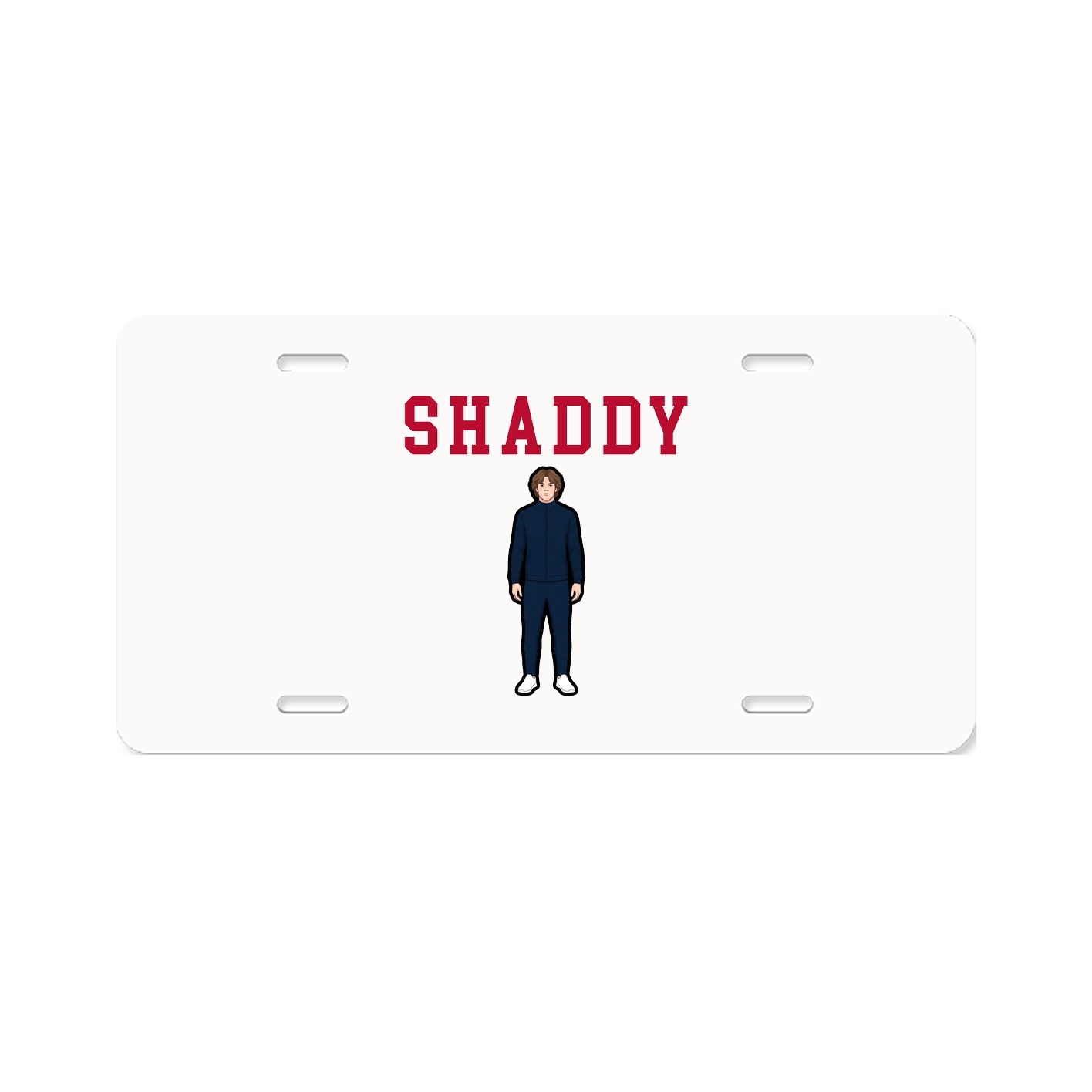 License Plate — Shirsey in Classic