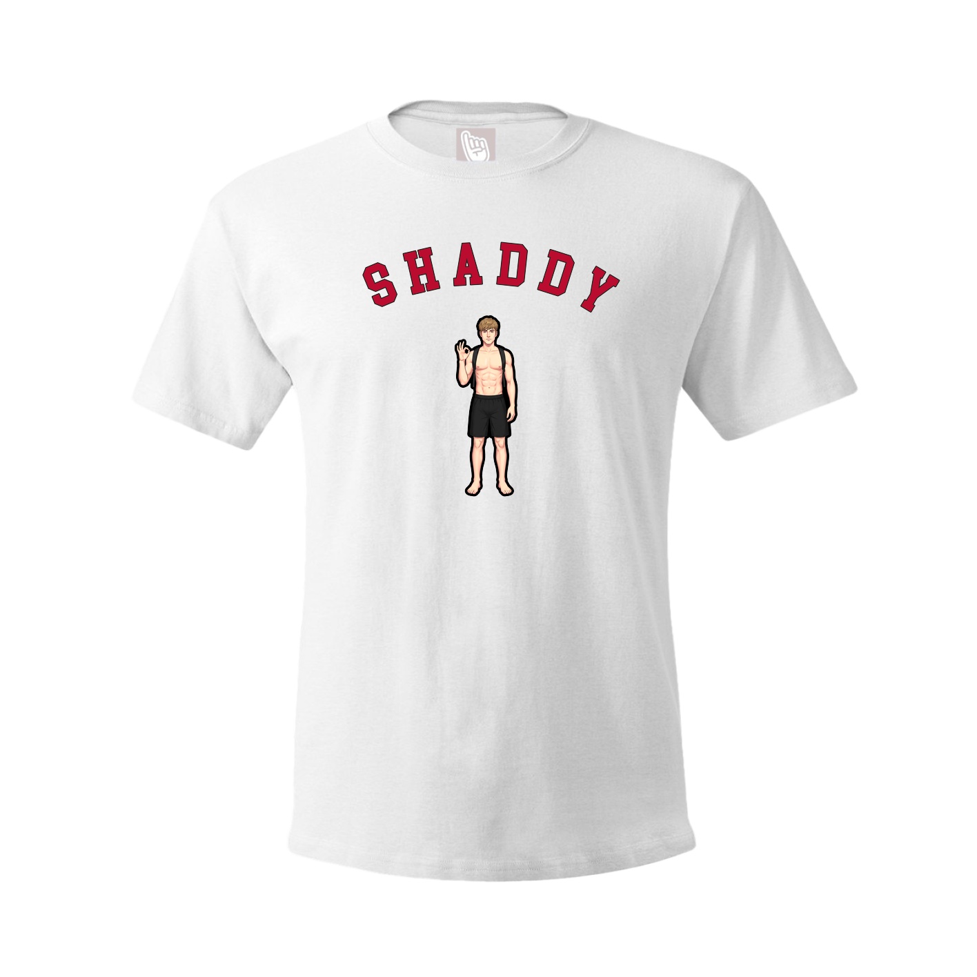 Youth Tee — Shirsey Arch in White