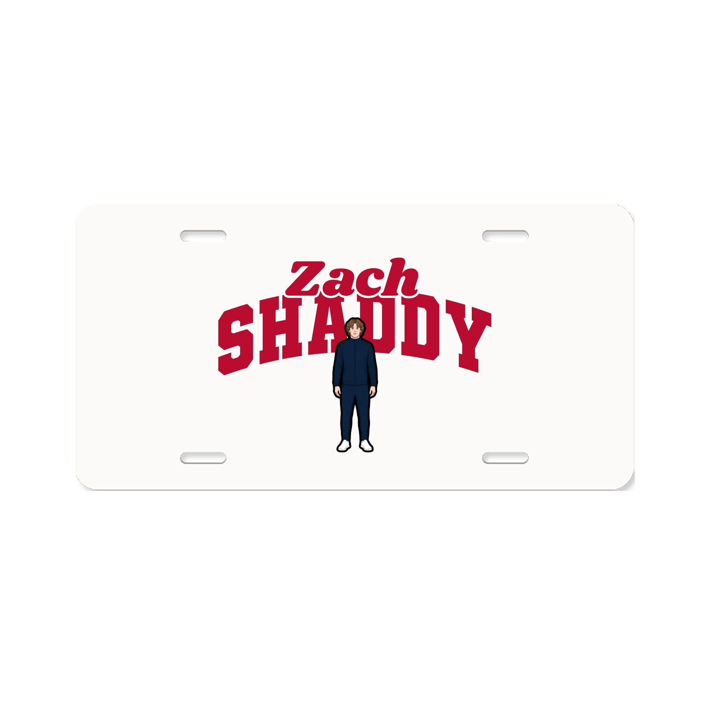 License Plate — Signature Arch in Classic