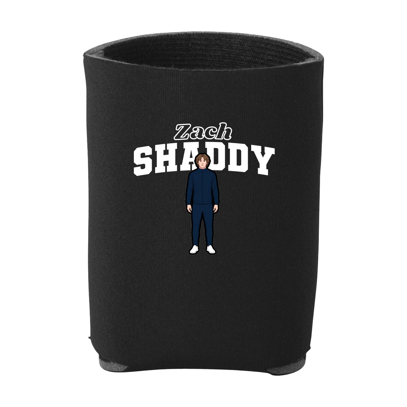 Can Holder — Name Arch in Black