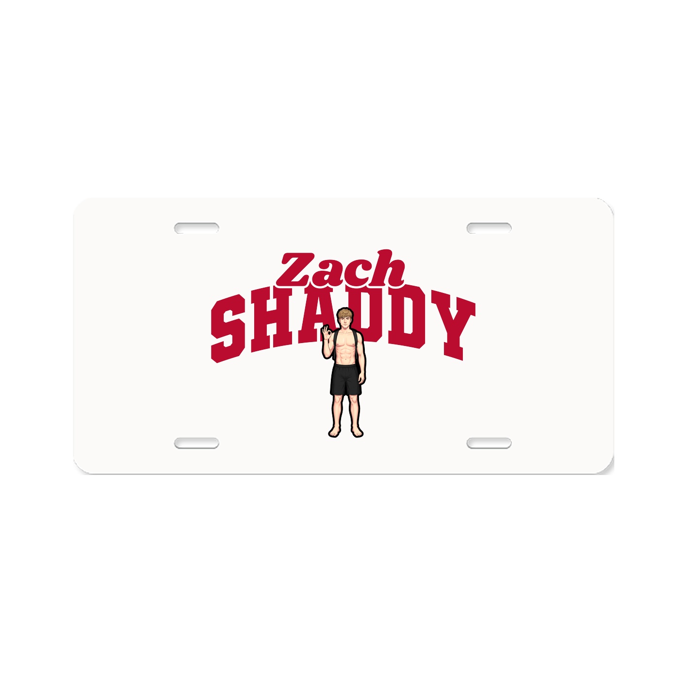 License Plate — Signature Arch in Classic