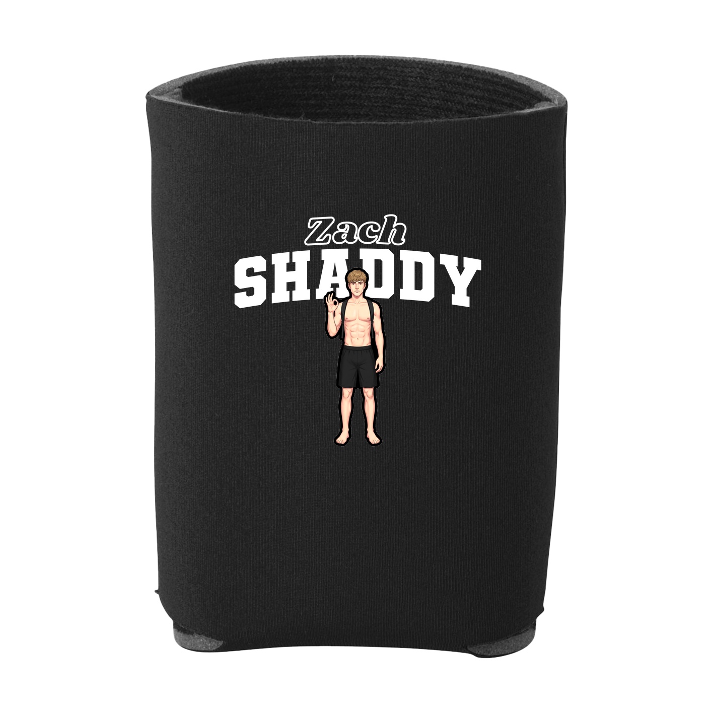 Can Holder — Name Arch in Black