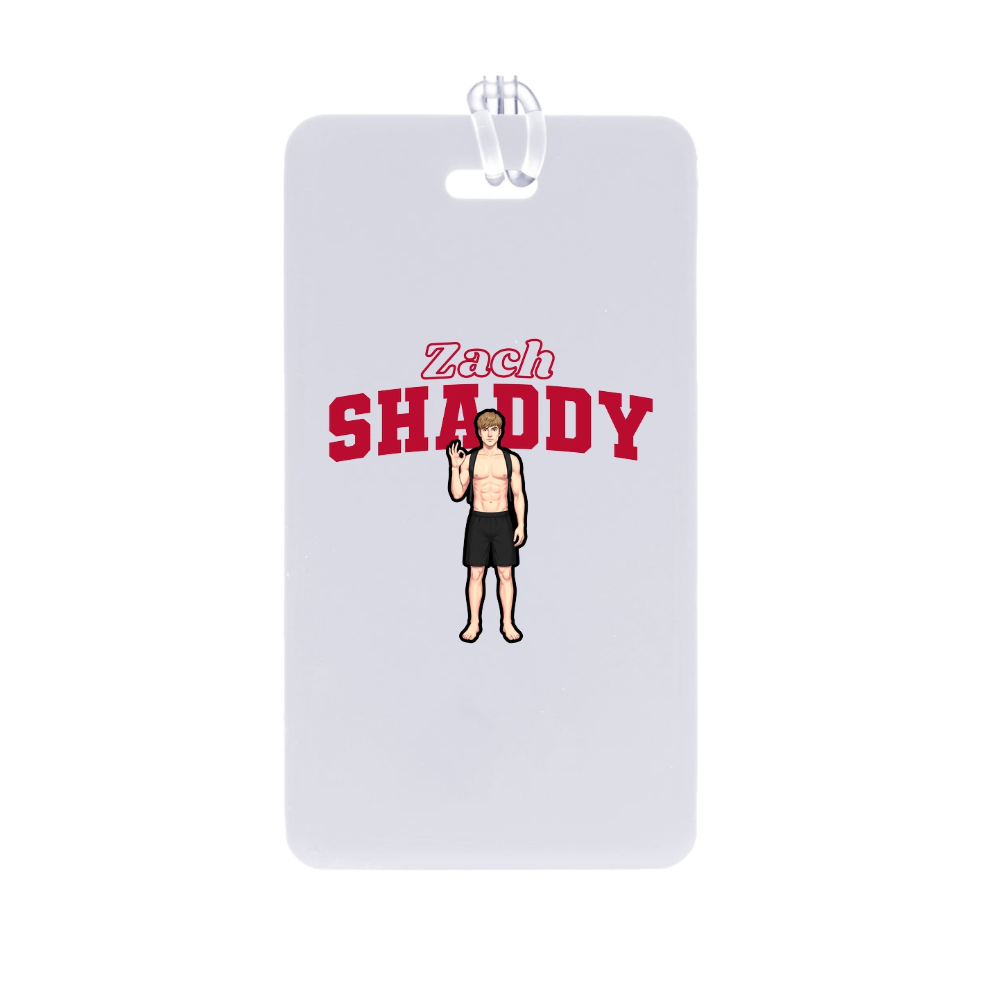 Bag Tag — Name Arch in Classic