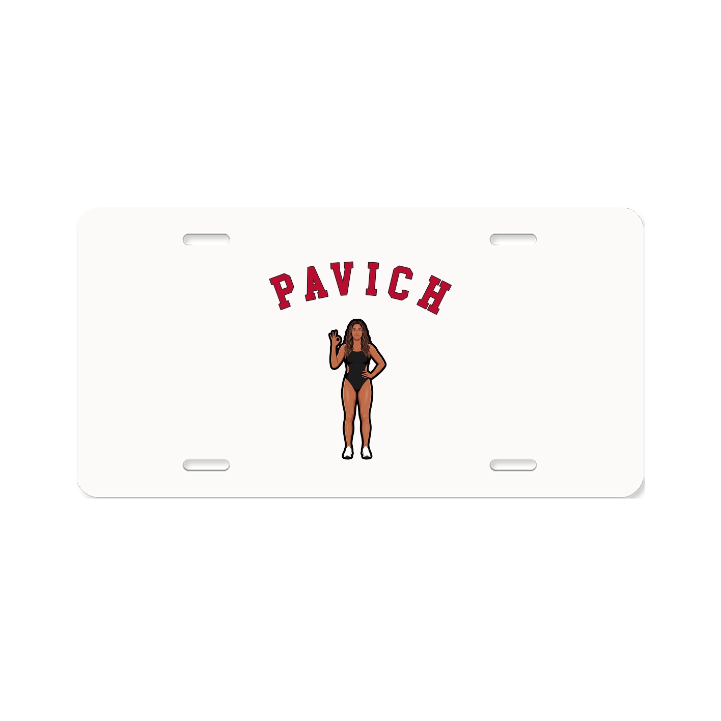 License Plate — Shirsey Arch in Classic