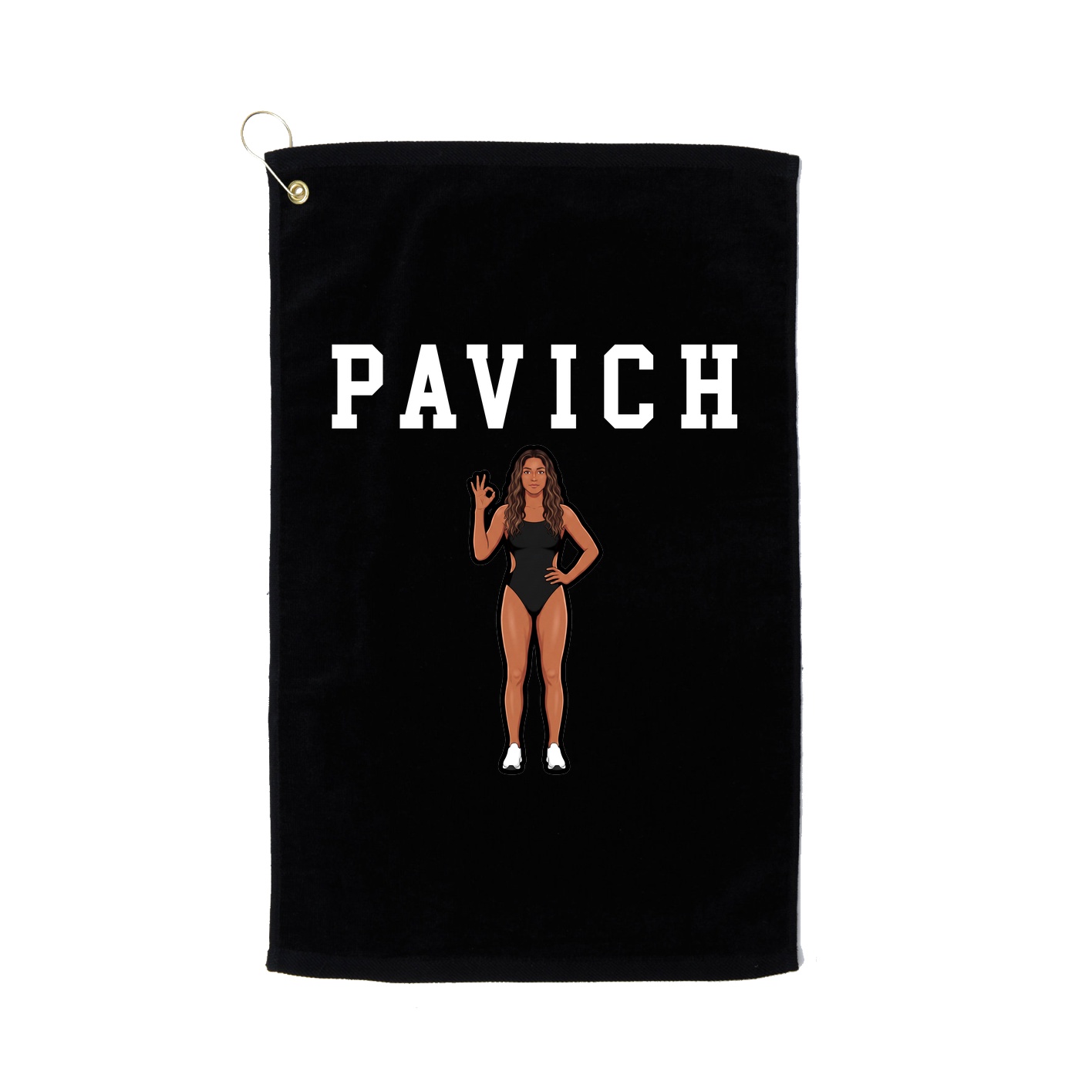 Golf Towel — Shirsey in Black