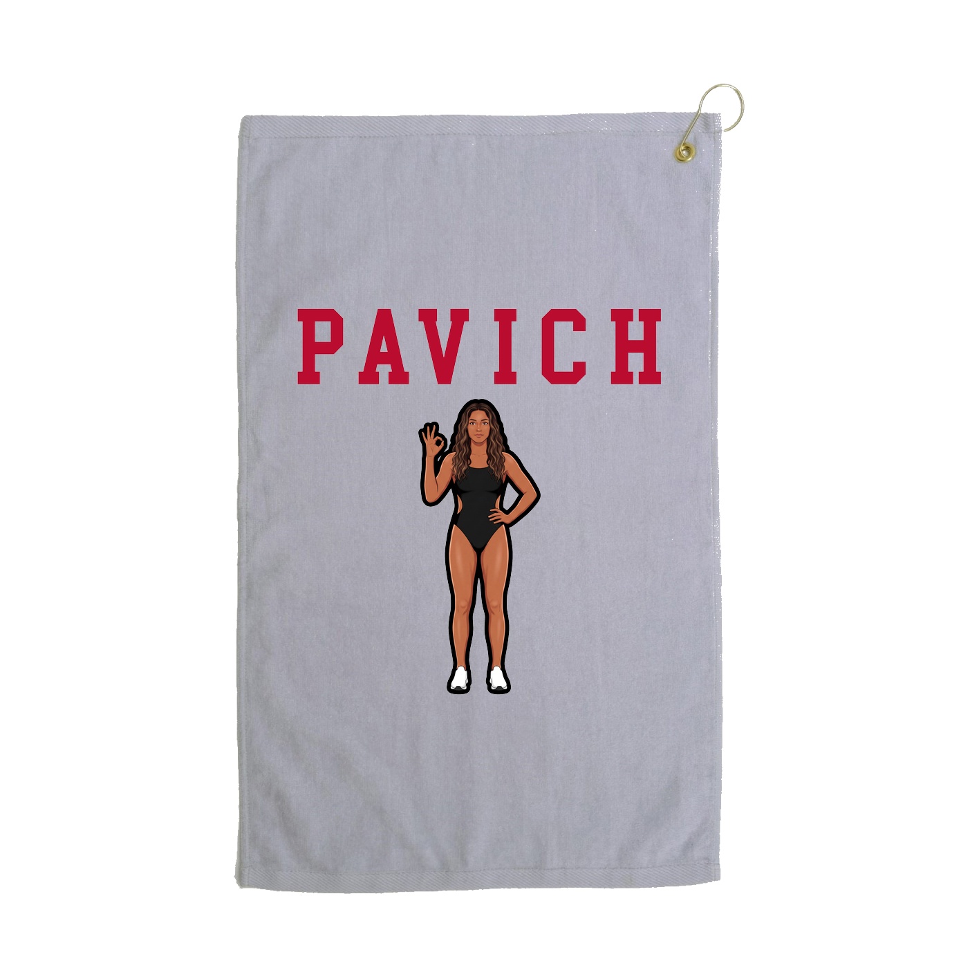 Golf Towel — Shirsey in Grey