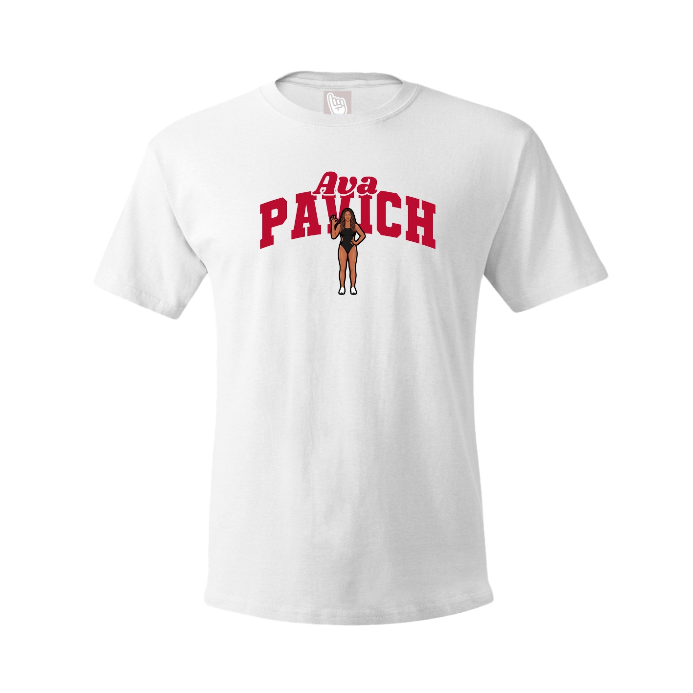 Youth Tee — Signature Arch in White