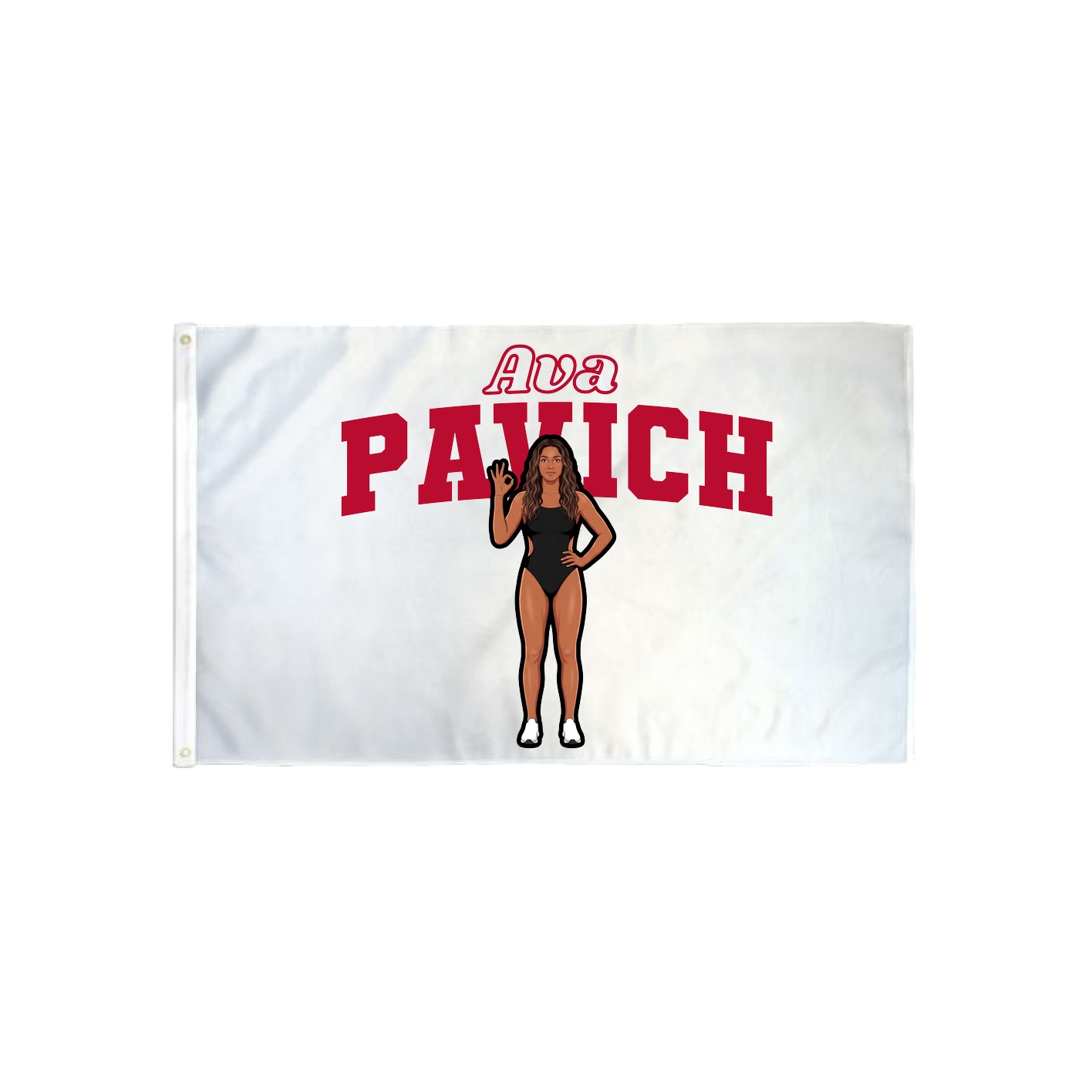 3x5 Flag — Name Arch in Classic
