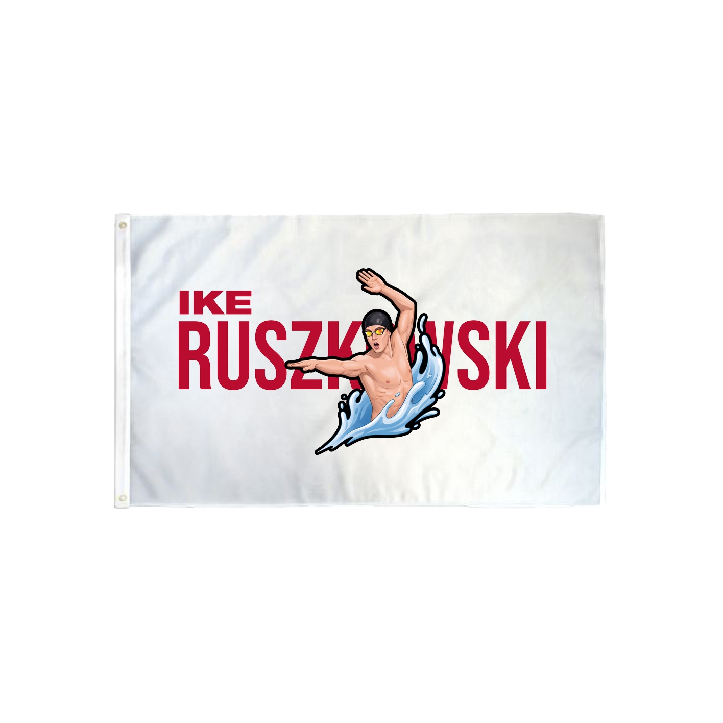 3x5 Flag — Player Name in Classic