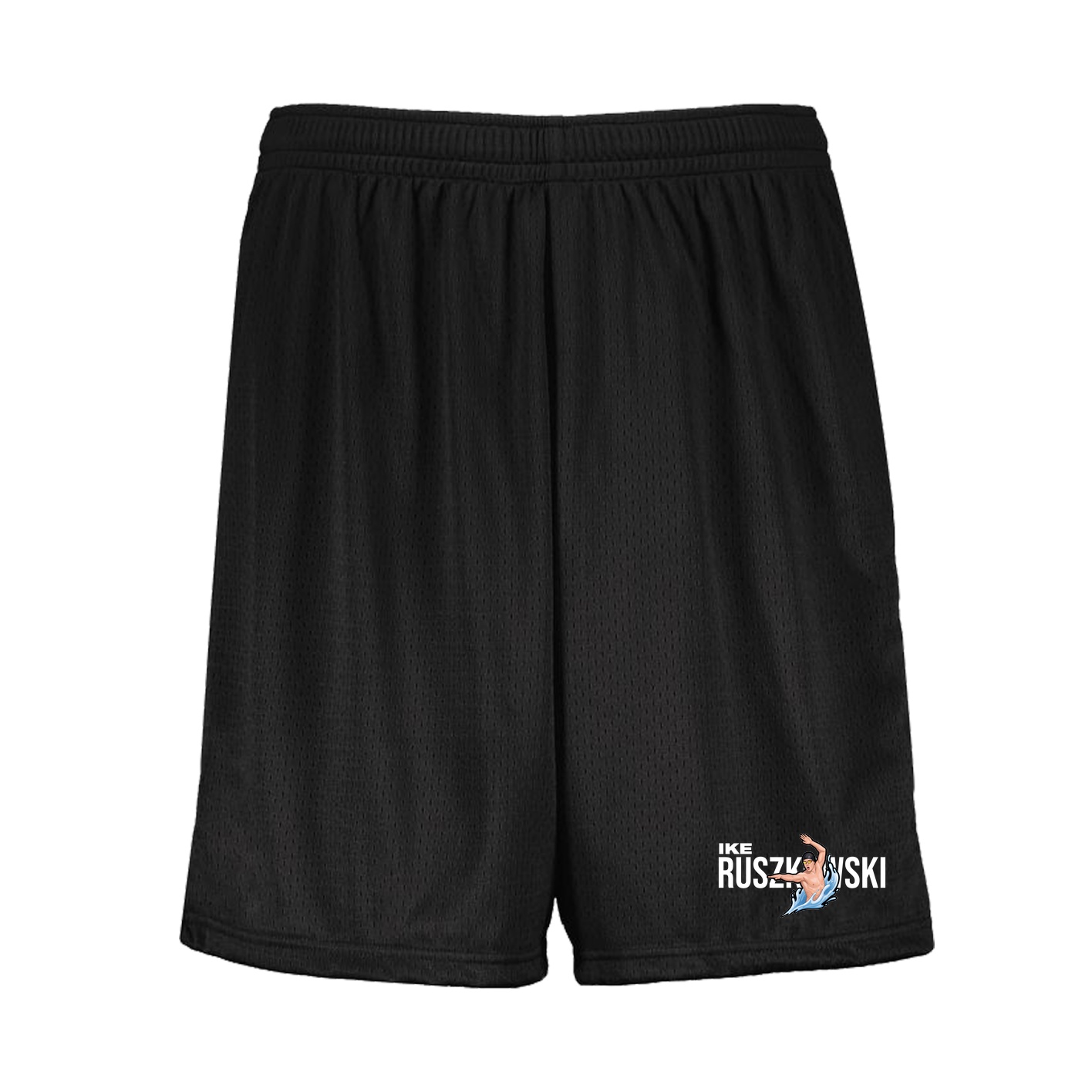 Shorts — Player Name in Black