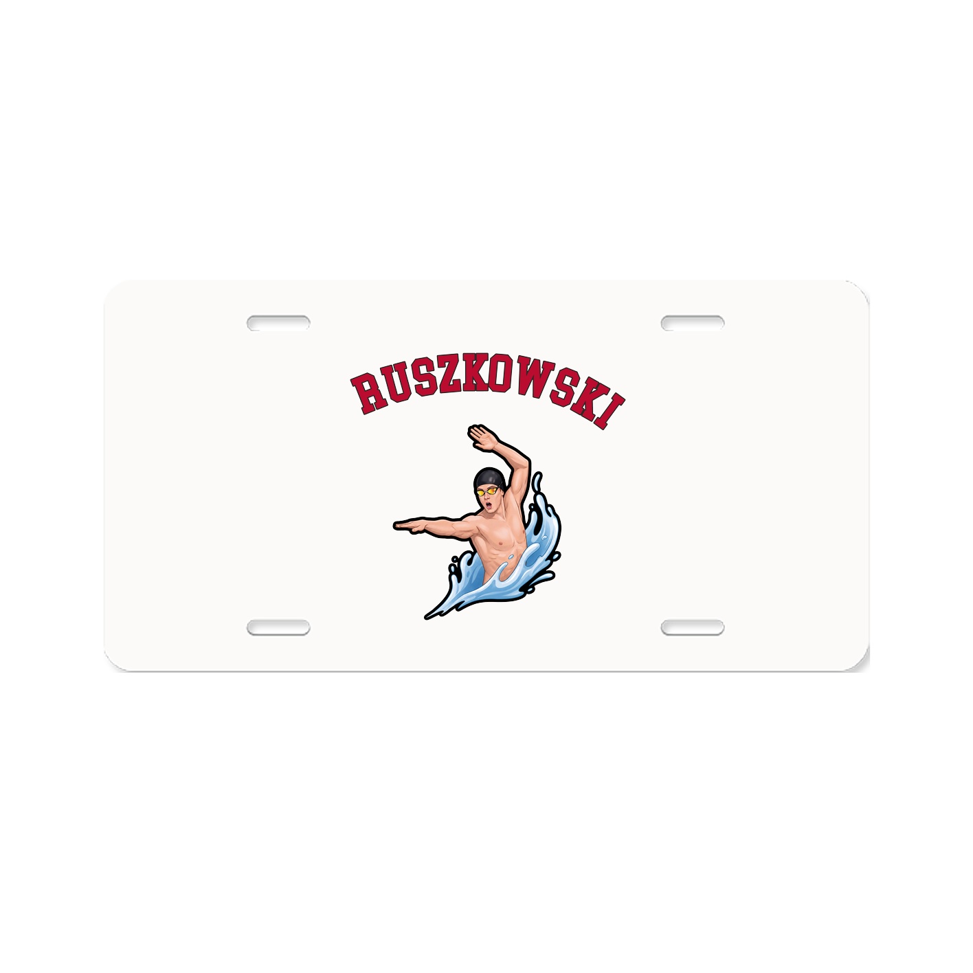 License Plate — Shirsey Arch in Classic