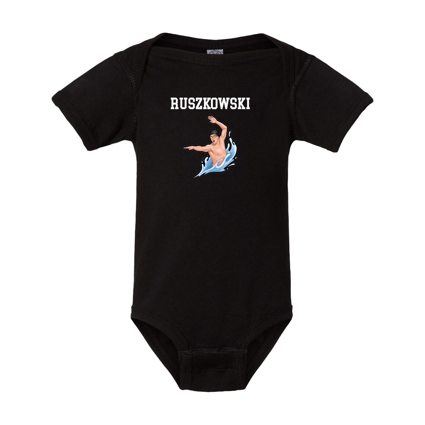 Baby Onesie — Shirsey in Black