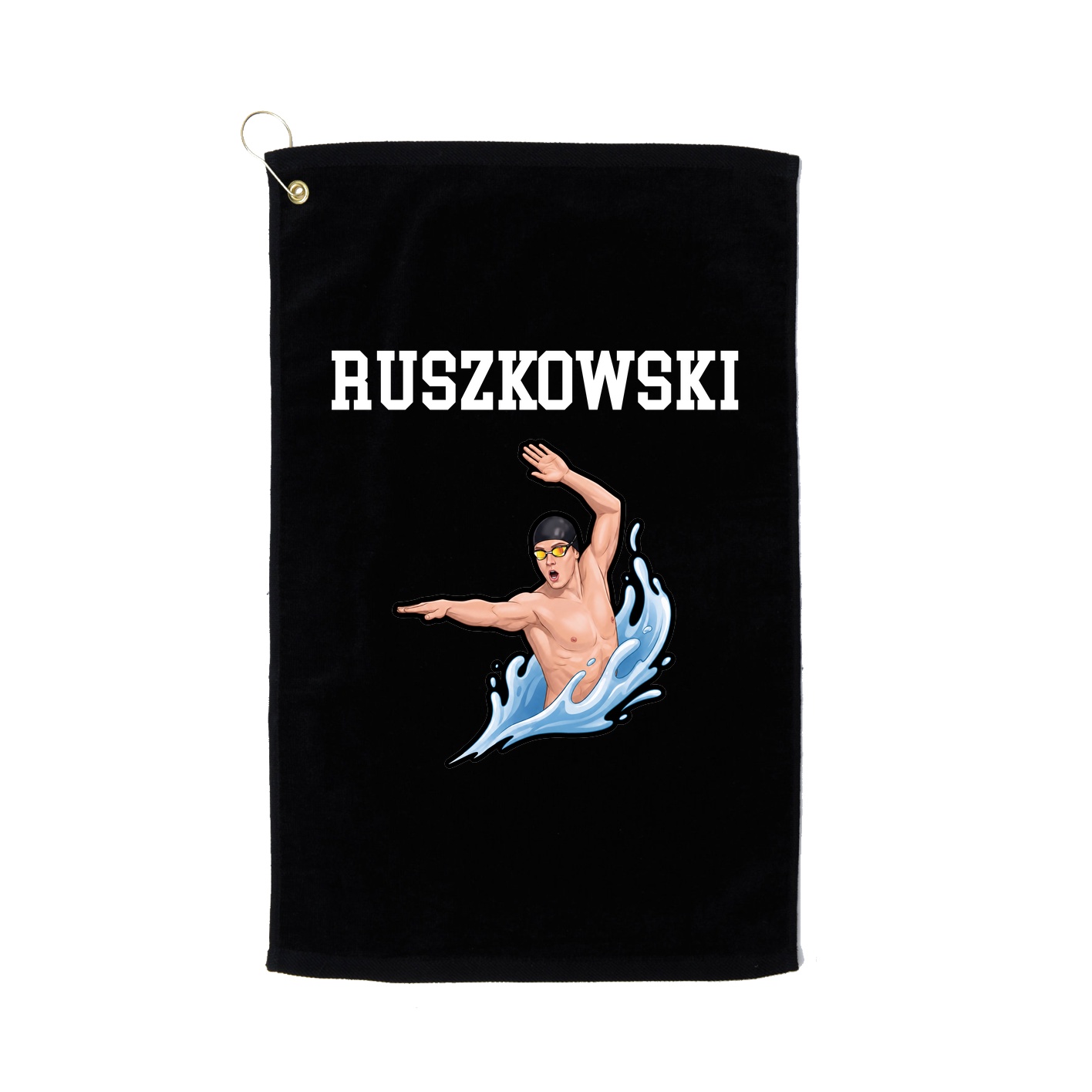 Golf Towel — Shirsey in Black