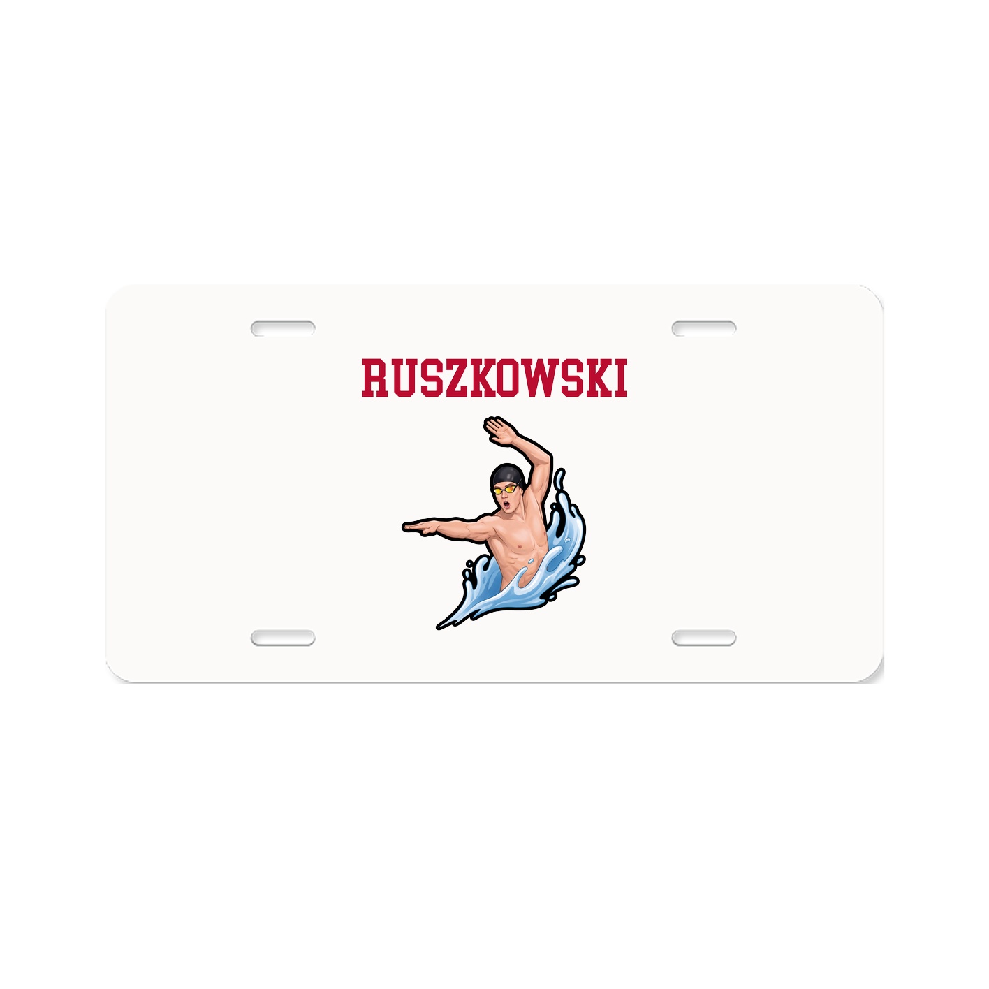 License Plate — Shirsey in Classic