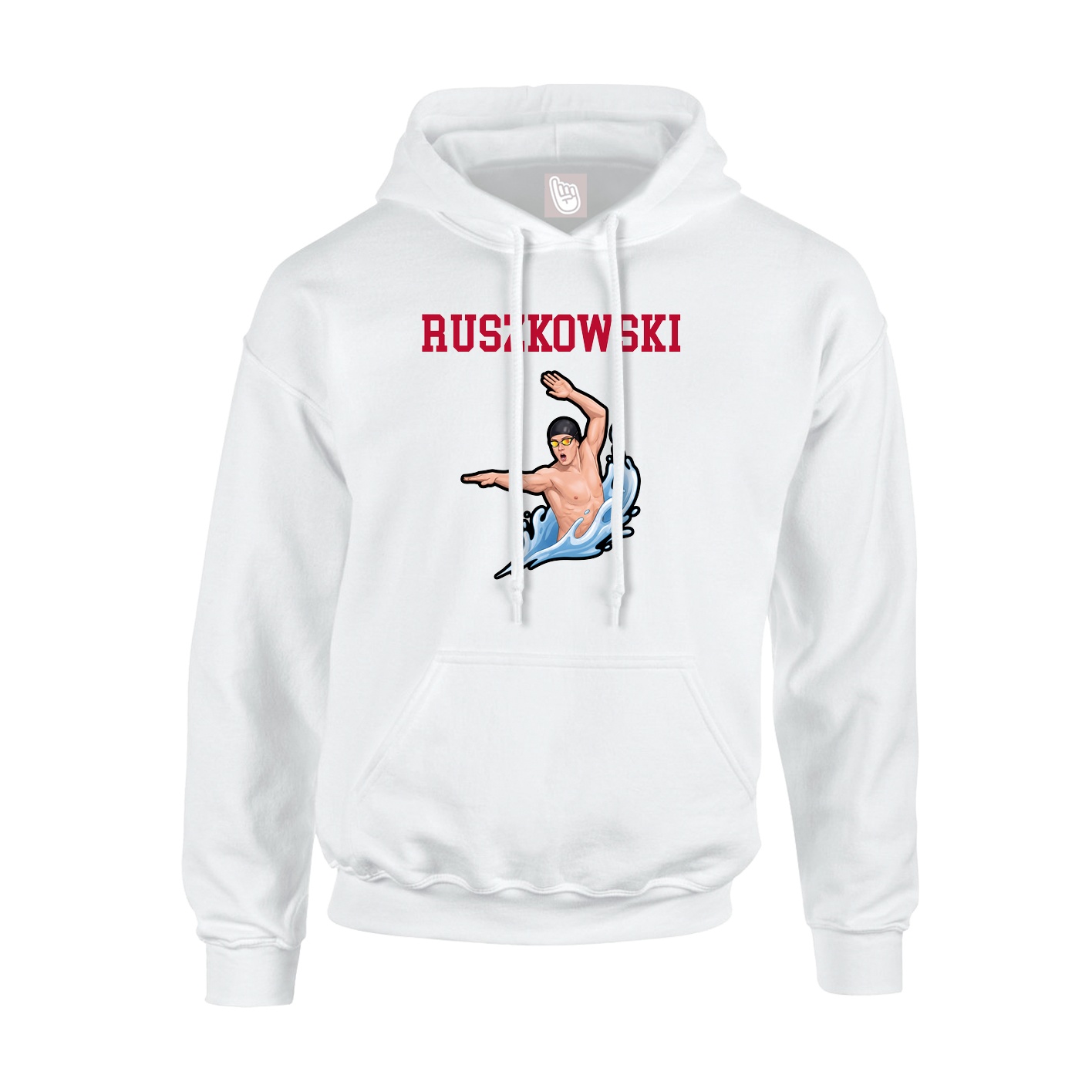 Youth Hoodie — Shirsey in White