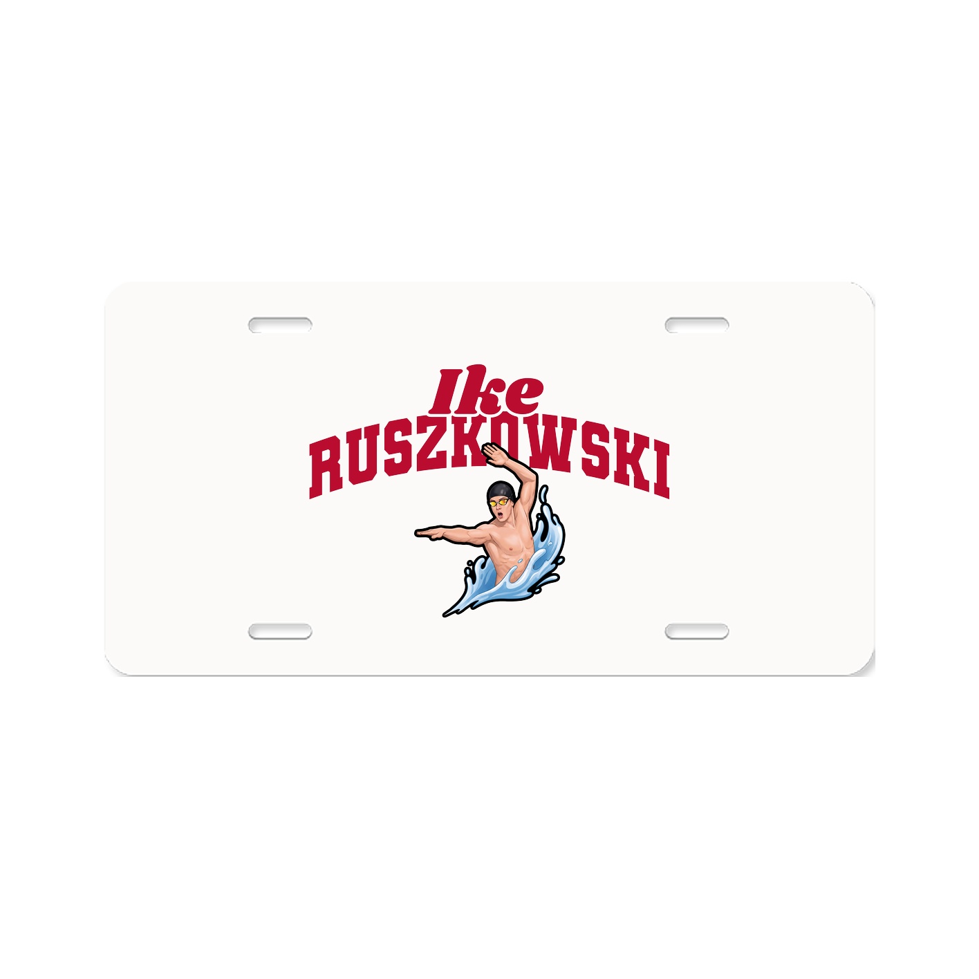 License Plate — Signature Arch in Classic