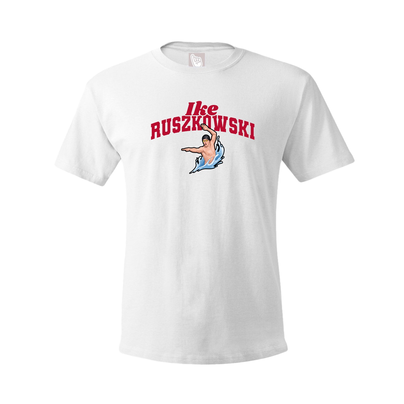Youth Tee — Signature Arch in White