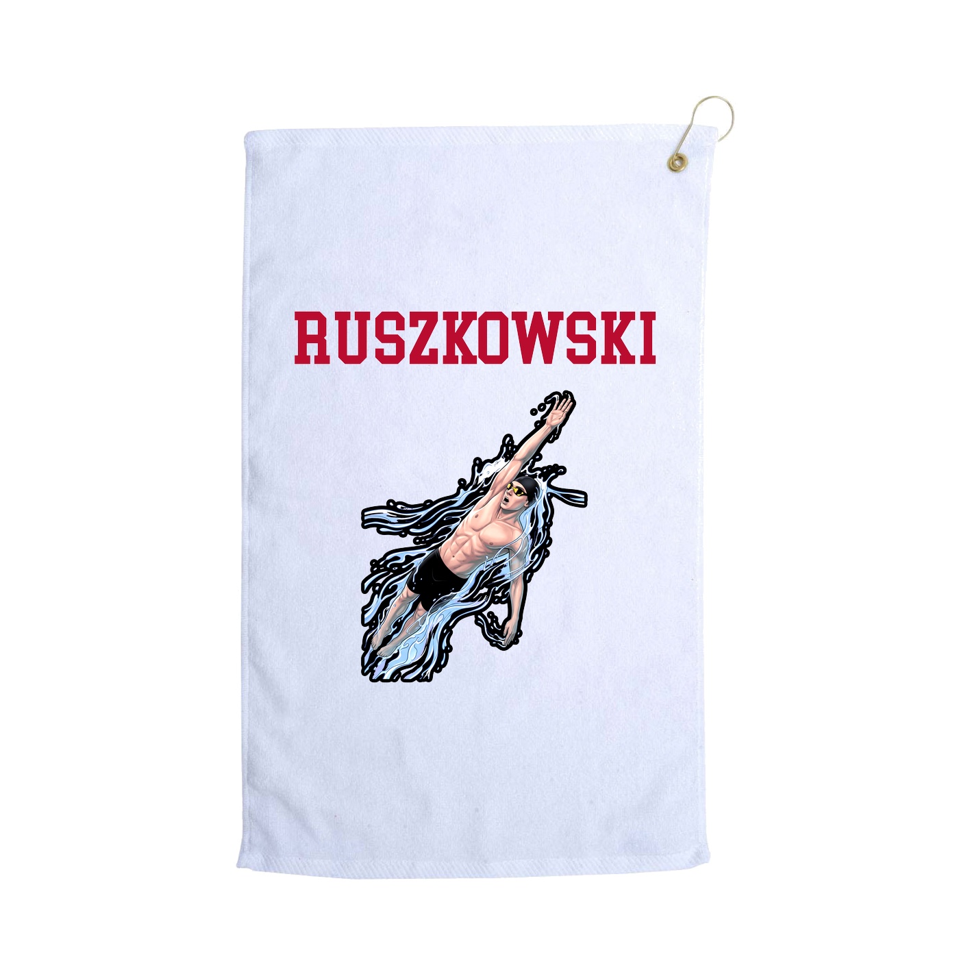 Golf Towel — Shirsey in White